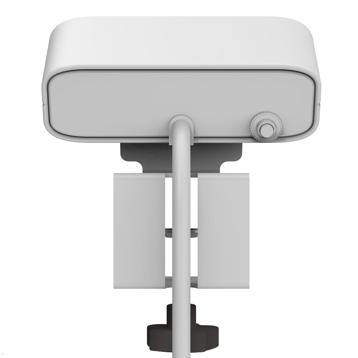 Fellowes Power Desk Up EP65 Tischsteckdose mit 2x Steckdose, 1x USB-A/C Charger, Rückansicht