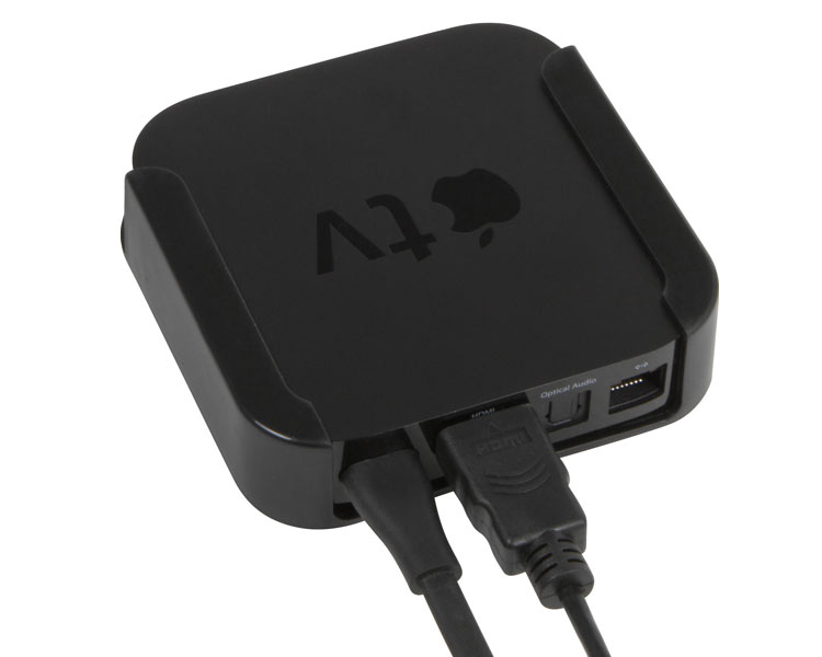 TotalMount Apple TV Halterung, schwarz