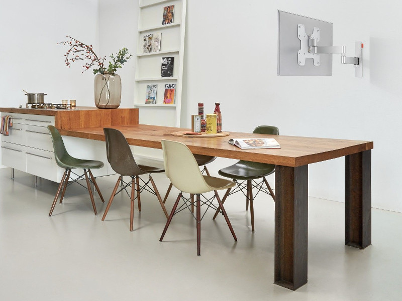 Vogel's WALL 3145 TV Wandhalterung neigbar 19"-40", weiß Anwendung