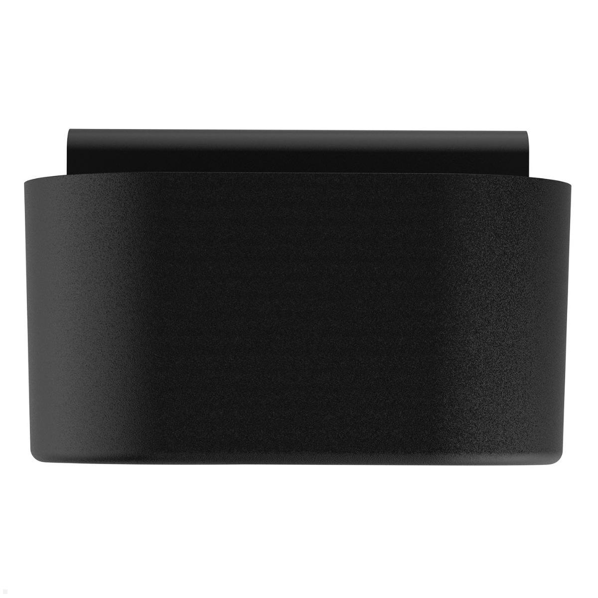 Dataflex Power Phase Tischanschlussfeld 1x Steckdose, 1x USB-A, 1x USB-C (25.203), schwarz Ansichtvon oben Dataflex Power Phase Tischanschlussfeld 1x Steckdose, 1x USB-A, 1x USB-C (25.203), schwarz Ansichtvon oben