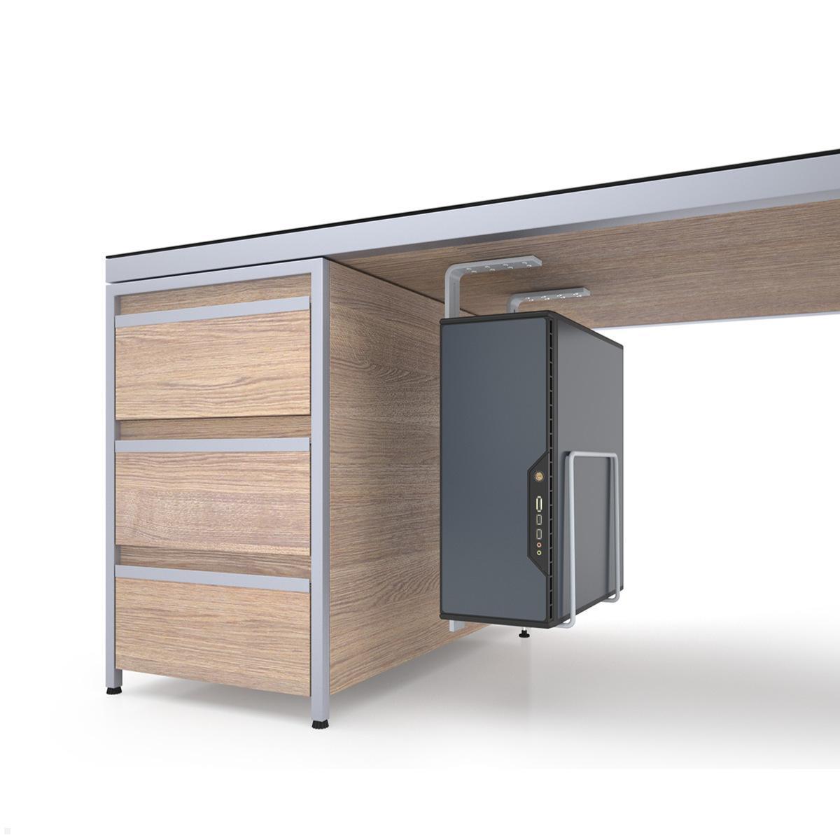 MonLines PCH010B PC Halterung Untertisch 115 - 210 mm, schwarz Anwendung Office MonLines PCH010B PC Halterung Untertisch 115 - 210 mm, schwarz Anwendung Office