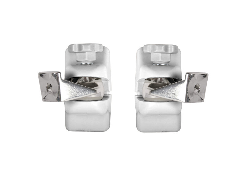 B-Tech BT332S neig- und schwenkbare Lautsprecher Wandhalterung silber