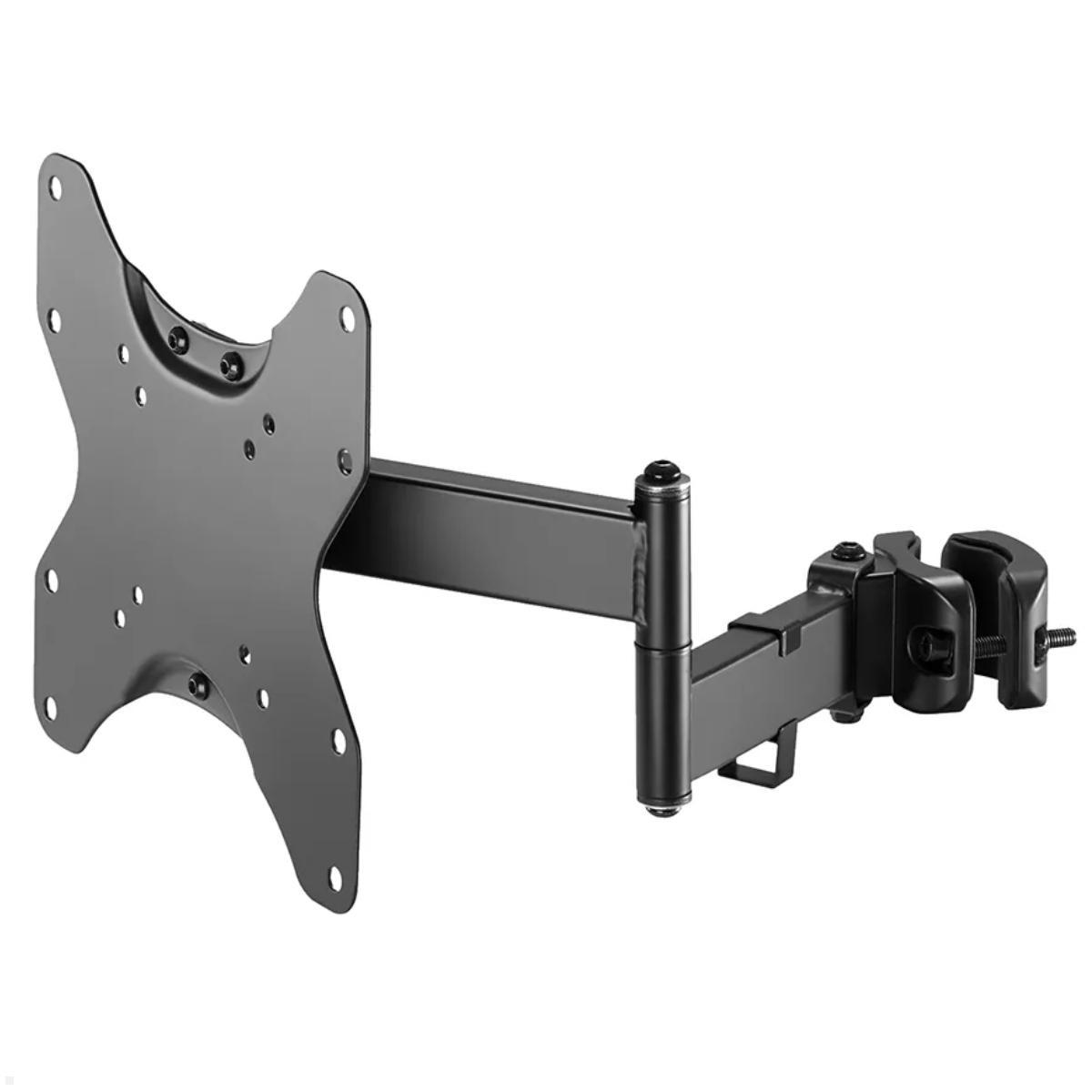 Neomounts FL40-450BL12 Monitor Rohrhalterung 3 Drehpunkte 23-42 Zoll, schwenkbar Neomounts FL40-450BL12 Monitor Rohrhalterung 3 Drehpunkte 23-42 Zoll, schwenkbar