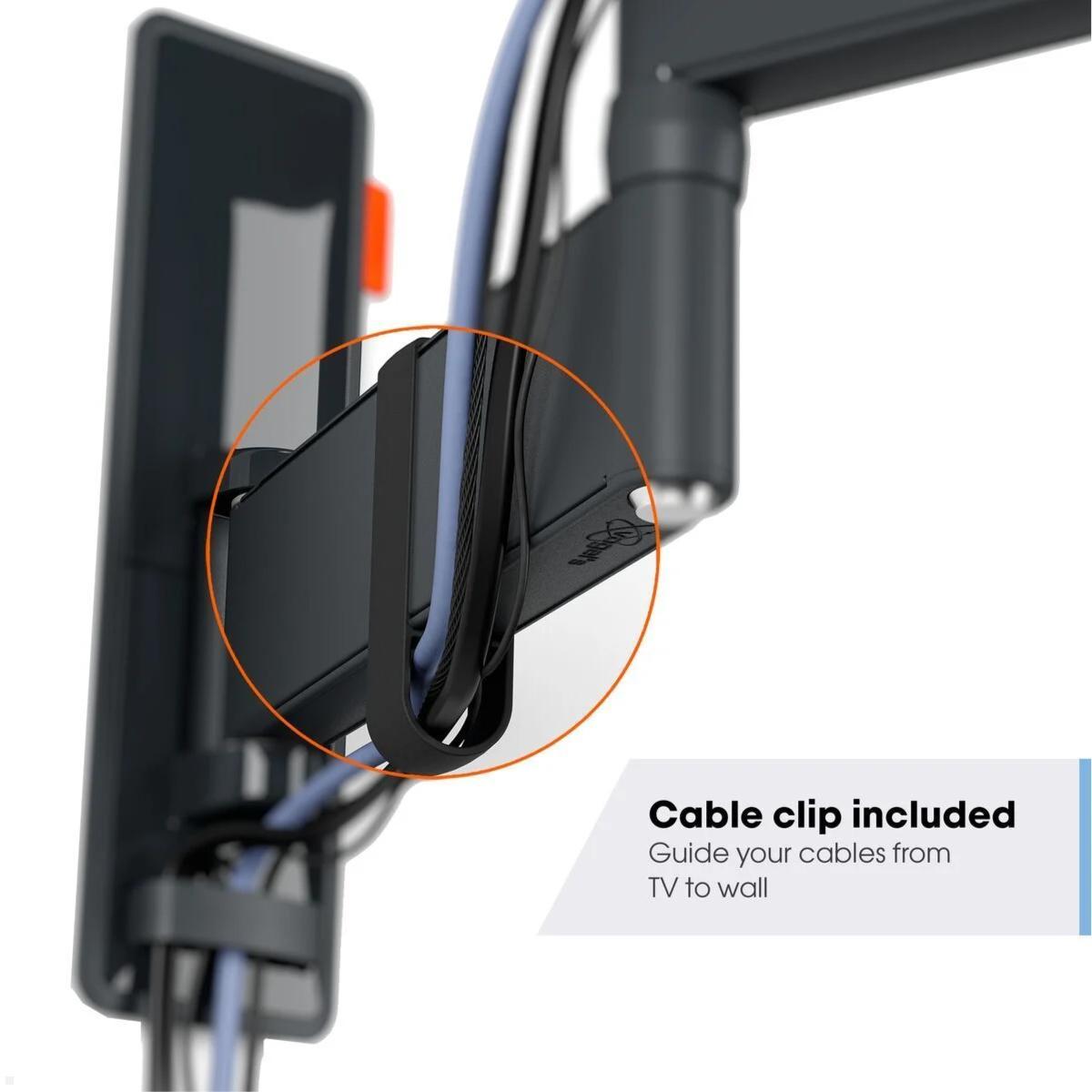 Vogels COMFORT TVM 3625 schwenkbare TV Wandhalterung 40-77 Zoll, schwarz, Kabelmanagement Vogels COMFORT TVM 3625 schwenkbare TV Wandhalterung 40-77 Zoll, schwarz, Kabelmanagement