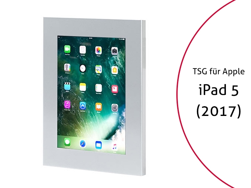 TabLines TSG041S Tablet Schutzgehäuse für Apple iPad 5 (2017), silber TabLines TSG041S Tablet Schutzgehäuse für Apple iPad 5 (2017), silber