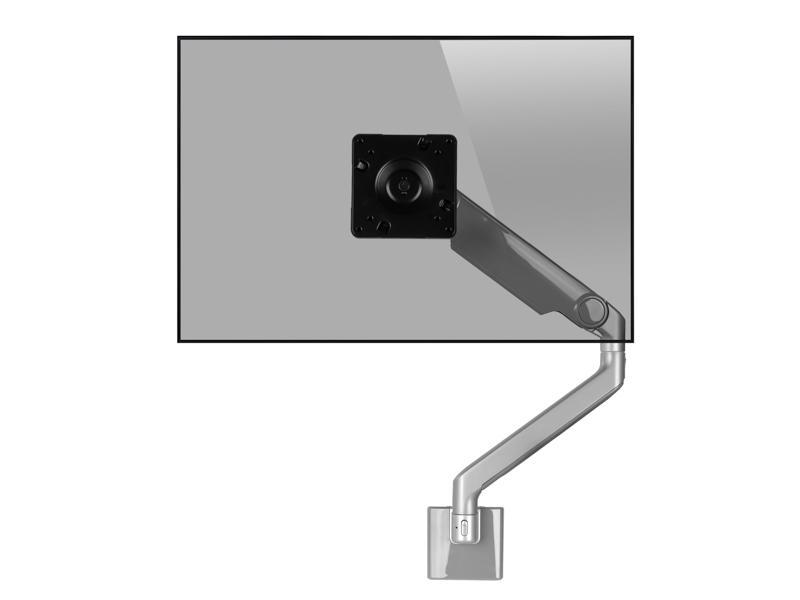 Humanscale M2.1 Monitor Wandhalterung, schräg, silber (M21HMSBTB)