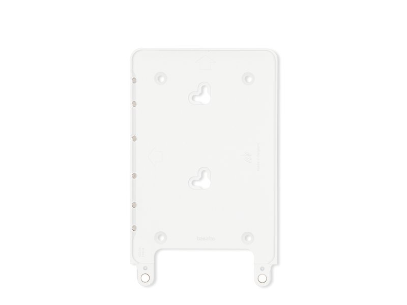 Basalte Eve diebstahlsicherer Wandhalter für iPad Mini 4, rund weiß Rahmen Basalte Eve diebstahlsicherer Wandhalter für iPad Mini 4, rund weiß Rahmen