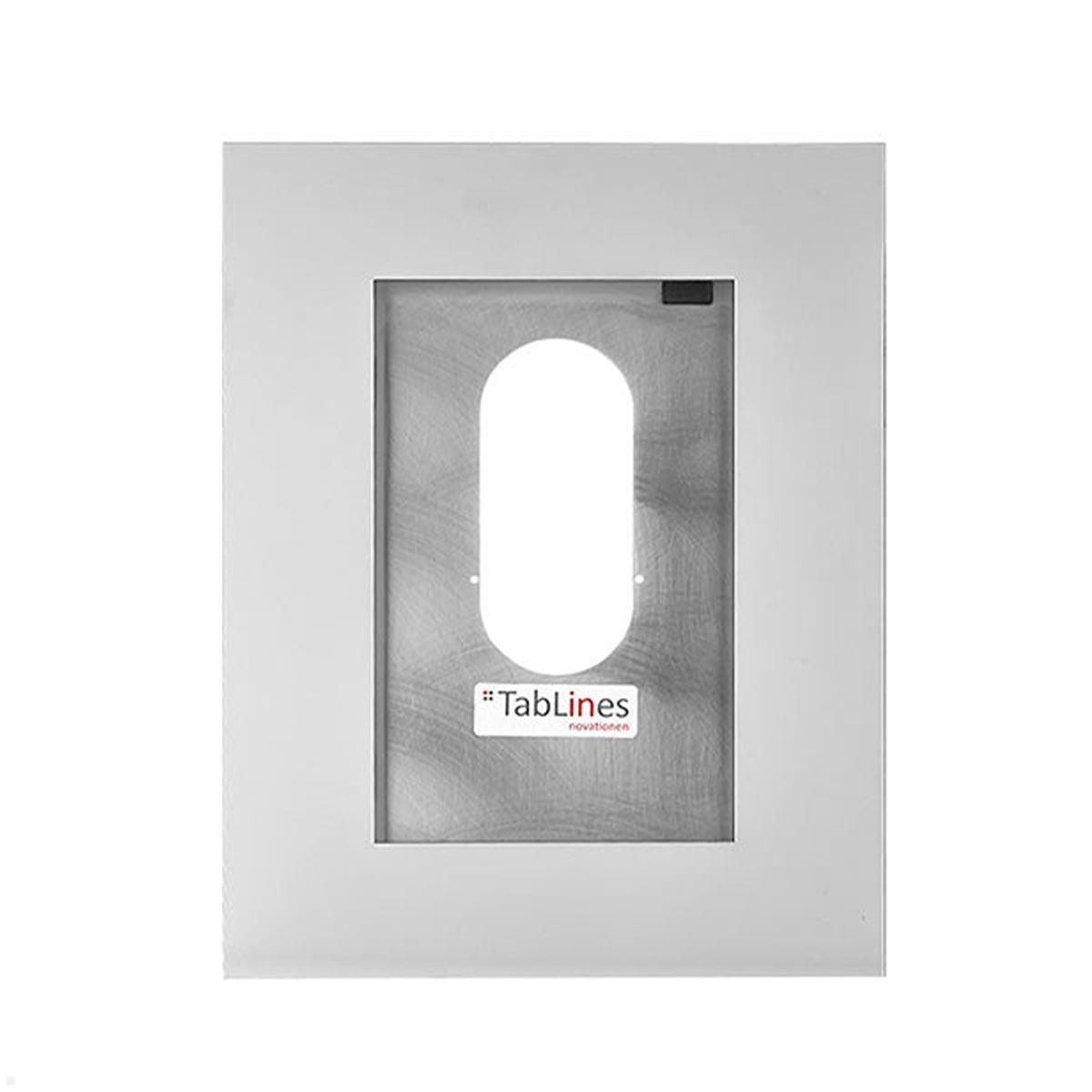 TabLines TWE087S Tablet Wandeinbau für Apple iPad 10.2 (7./8./9. Gen.), silber, Rahmen TabLines TWE087S Tablet Wandeinbau für Apple iPad 10.2 (7./8./9. Gen.), silber, Rahmen