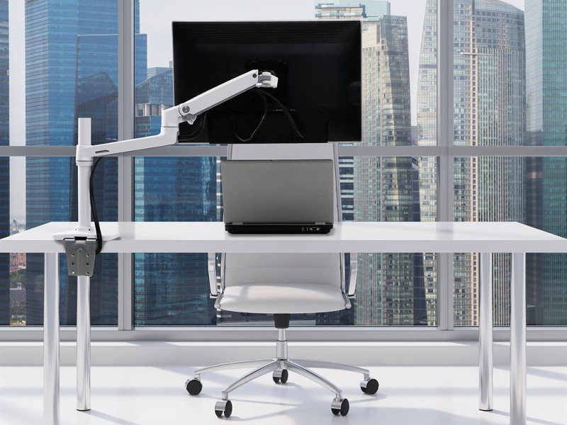 Ergotron LX Arm Monitor Tischklemme (45-537-216) Anwendung Ergotron LX Arm Monitor Tischklemme (45-537-216) Anwendung