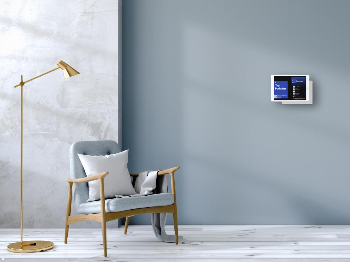 TabLines TWP007S Wandhalterung für Samsung Tab S7 11.0, silber, Anwendung abb. ähnlich TabLines TWP007S Wandhalterung für Samsung Tab S7 11.0, silber, Anwendung abb. ähnlich