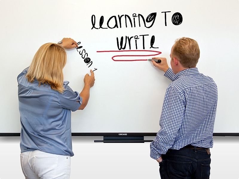 i3 Technologies interaktives Whiteboard 87 Zoll 10-Touch Duo Multi-User