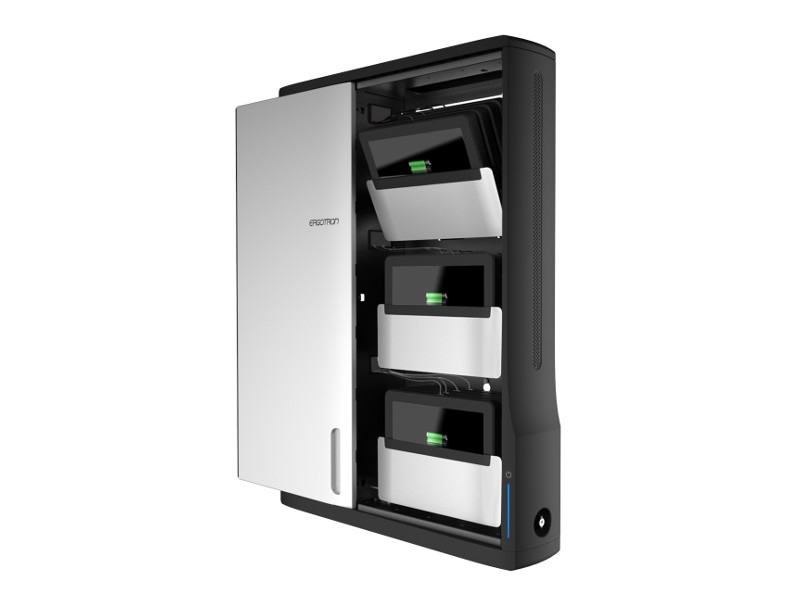 Ergotron Zip12 Tablet-Auflade-Wandhalterung (DM12-1006-2) Ergotron Zip12 Tablet-Auflade-Wandhalterung (DM12-1006-2)