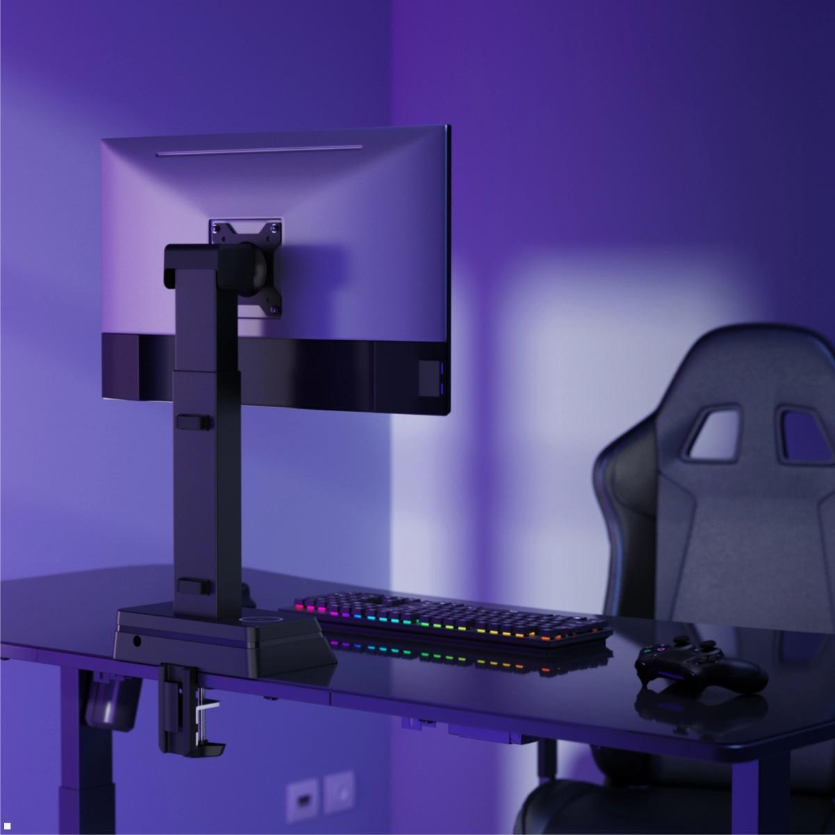 MonLines MTH020B Monitor Tischhalterung elektrisch 17 - 32 Zoll, schwarz, Gaming Zimmer MonLines MTH020B Monitor Tischhalterung elektrisch 17 - 32 Zoll, schwarz, Gaming Zimmer