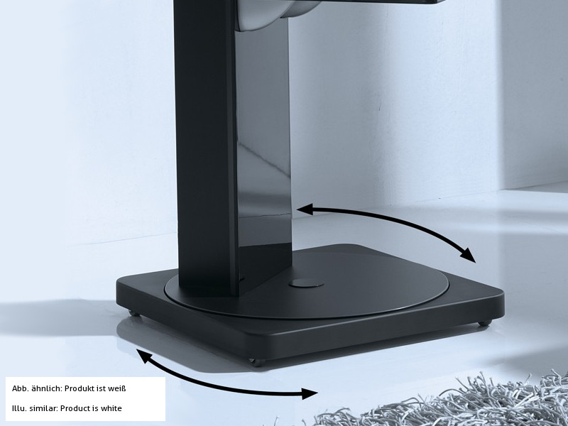 PureMounts GI-PM-101W TV Standfuß schwenkbar und höhenverstellbar, 360° drehbar PureMounts GI-PM-101W TV Standfuß schwenkbar und höhenverstellbar, 360° drehbar