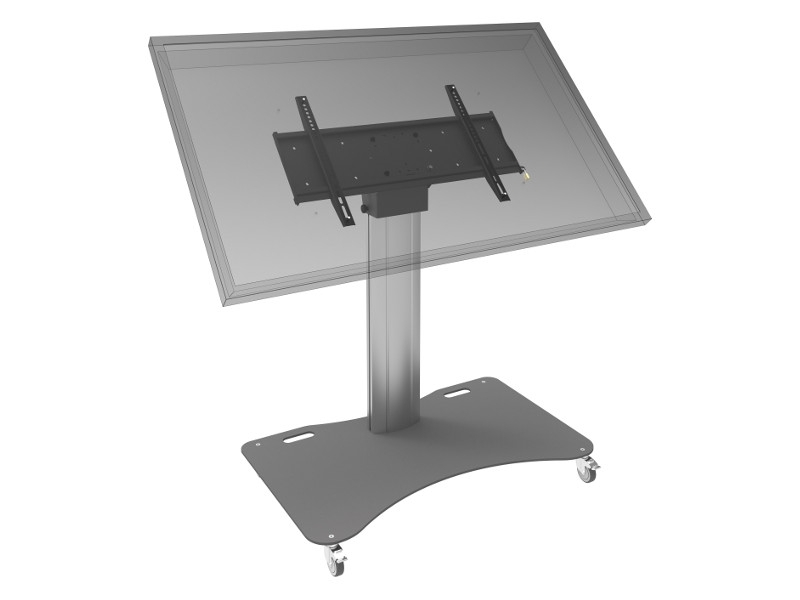 SmartMetals mobiler Monitor Trolley 90 Zoll neigbar 950mm mit VESA Halterung (nicht enthalten)