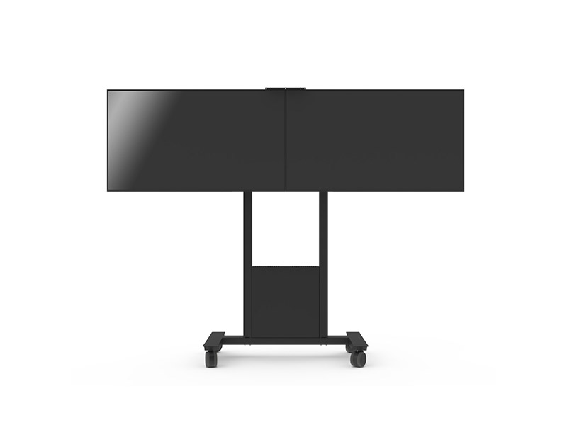 SMS Func Videokonferenz Doppelmonitor-Standfuß mit Rollen (FMN032001-P0) SMS Func Videokonferenz Doppelmonitor-Standfuß mit Rollen (FMN032001-P0)