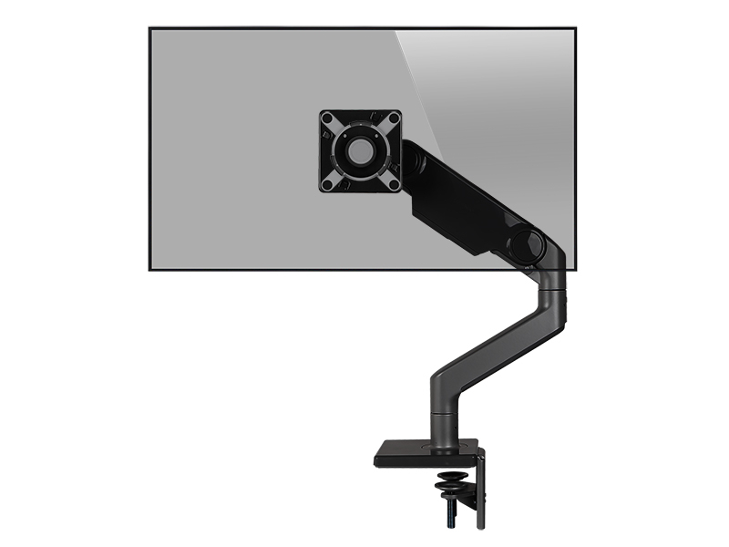Humanscale M8.1 Monitor Tischhalterung für Apple Pro Display XDR, schwarz Frontansicht Humanscale M8.1 Monitor Tischhalterung für Apple Pro Display XDR, schwarz Frontansicht