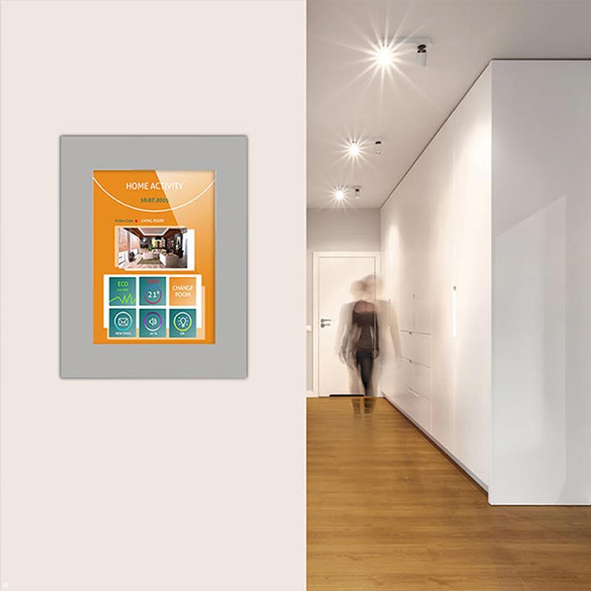 TabLines TWE099S Tablet Wandeinbau für Microsoft Surface Go 3, silber Anwendung Smart Home TabLines TWE099S Tablet Wandeinbau für Microsoft Surface Go 3, silber Anwendung Smart Home