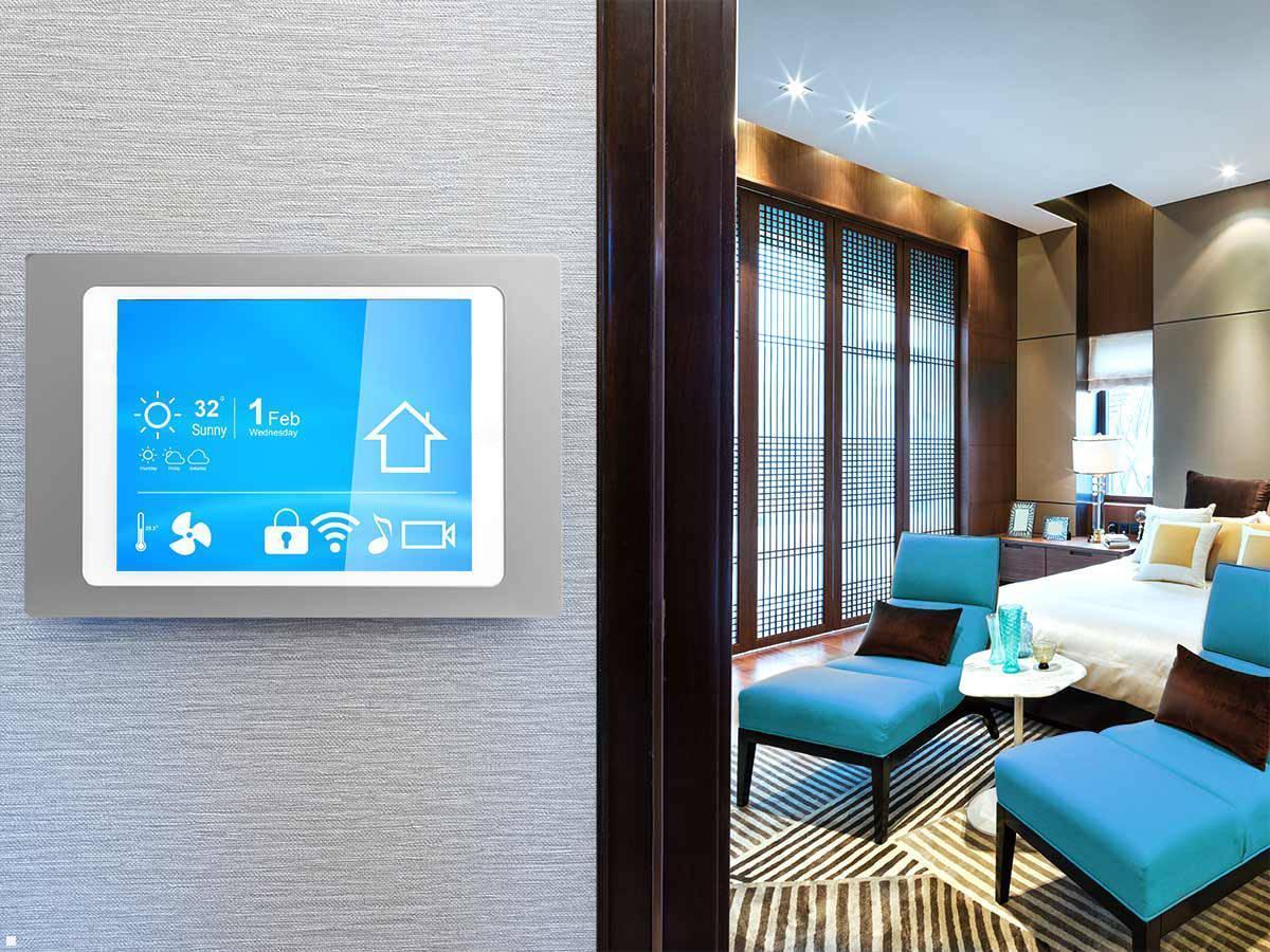 TabLines TWH029S Tablet Wandhalterung für Samsung Galaxy TAB S7 11.0 Zoll, silber Anwendungsbeispiel TabLines TWH029S Tablet Wandhalterung für Samsung Galaxy TAB S7 11.0 Zoll, silber Anwendungsbeispiel