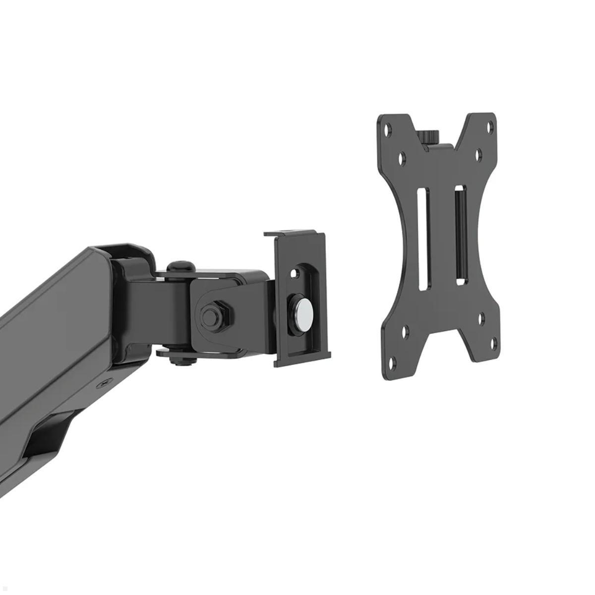 Neomounts DS90-325BL1 tischmontierter Sitz-Steh-Arbeitsplatz für Bildschirme bis 32 Zoll,  Neomounts DS90-325BL1 tischmontierter Sitz-Steh-Arbeitsplatz für Bildschirme bis 32 Zoll,