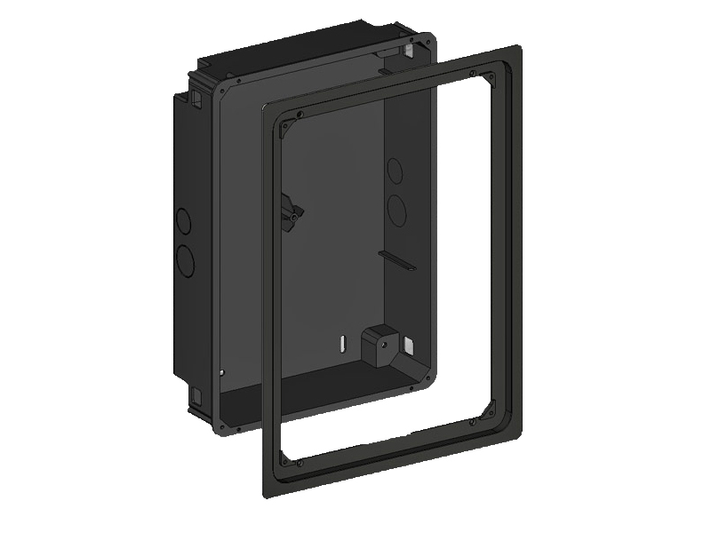iRoom iDock wallbox iPad 2-4/Air/Air 2 portrait black (53BB-PAB)