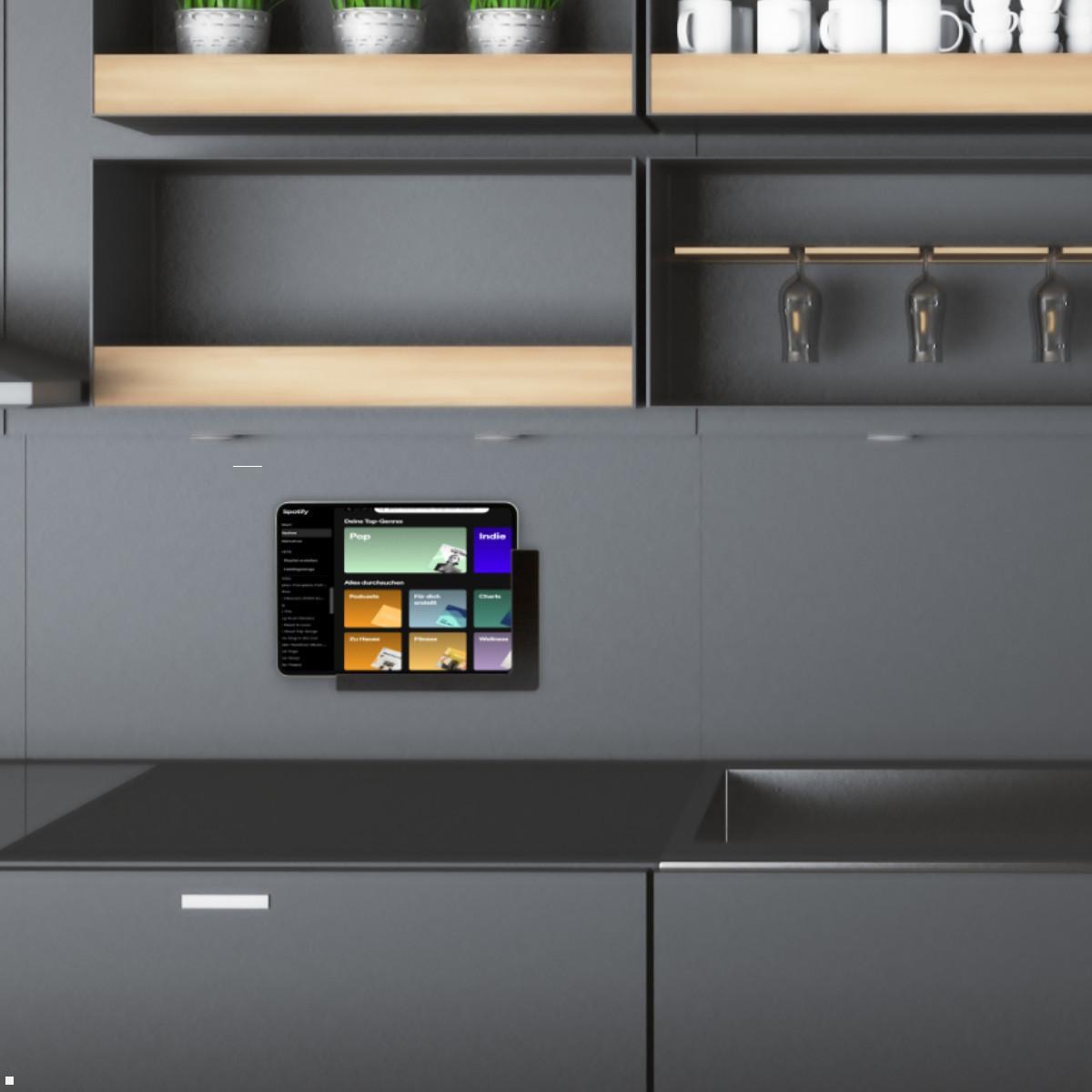 TabLines TWP009W Wandhalterung für Apple Air 2 9.7, weiß, Anwendung Küche, Abb. ähnlich TabLines TWP009W Wandhalterung für Apple Air 2 9.7, weiß, Anwendung Küche, Abb. ähnlich