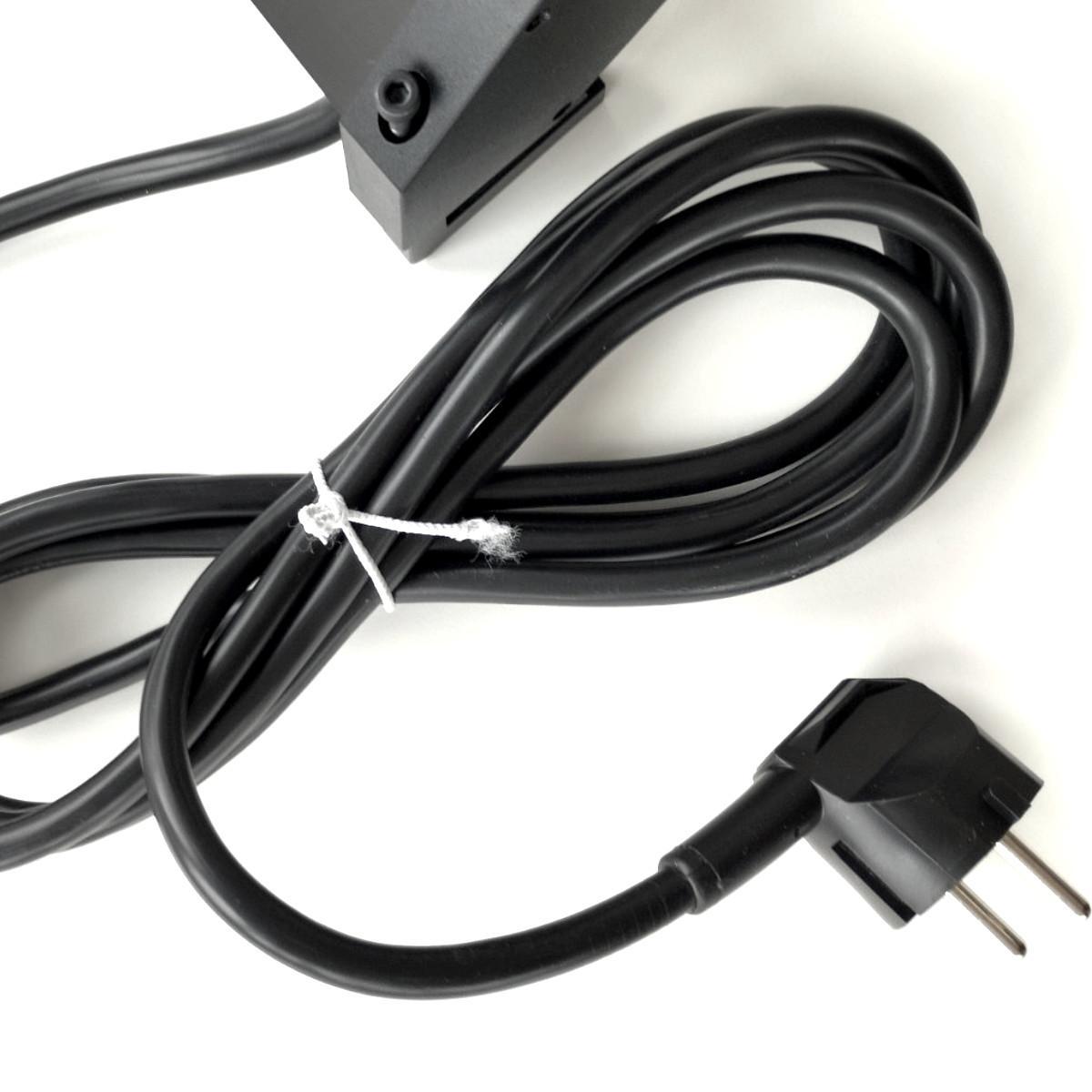 EVOline DockSquare 2-fach Steckdose 1x USB-A/C mit Befestigungszwingen, inkl. Netzanschluss EVOline DockSquare 2-fach Steckdose 1x USB-A/C mit Befestigungszwingen, inkl. Netzanschluss