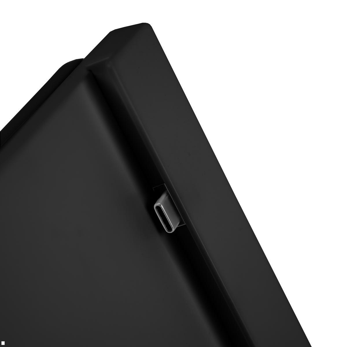 TabLines TTP025 Tabletständer Tisch Plug für Samsung Tab S12 Ultra 14.6, stabiler Aluminium Standfuß