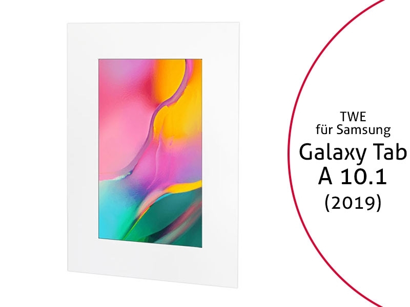 TabLines TWE079W Tablet Wandeinbau für Samsung Galaxy Tab A 10.1 (2019), weiß TabLines TWE079W Tablet Wandeinbau für Samsung Galaxy Tab A 10.1 (2019), weiß