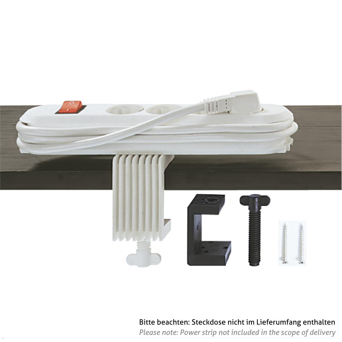 Bachmann Schraubhalterung SMART Steckdosenleisten (919.273) weiß Bachmann Schraubhalterung SMART Steckdosenleisten (919.273) weiß