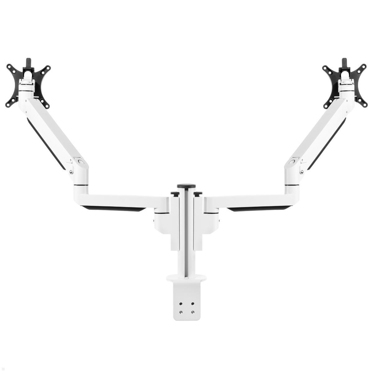 Fellowes Galaxy Dual Monitor Tischhalterung mit Klemme, Rückansicht