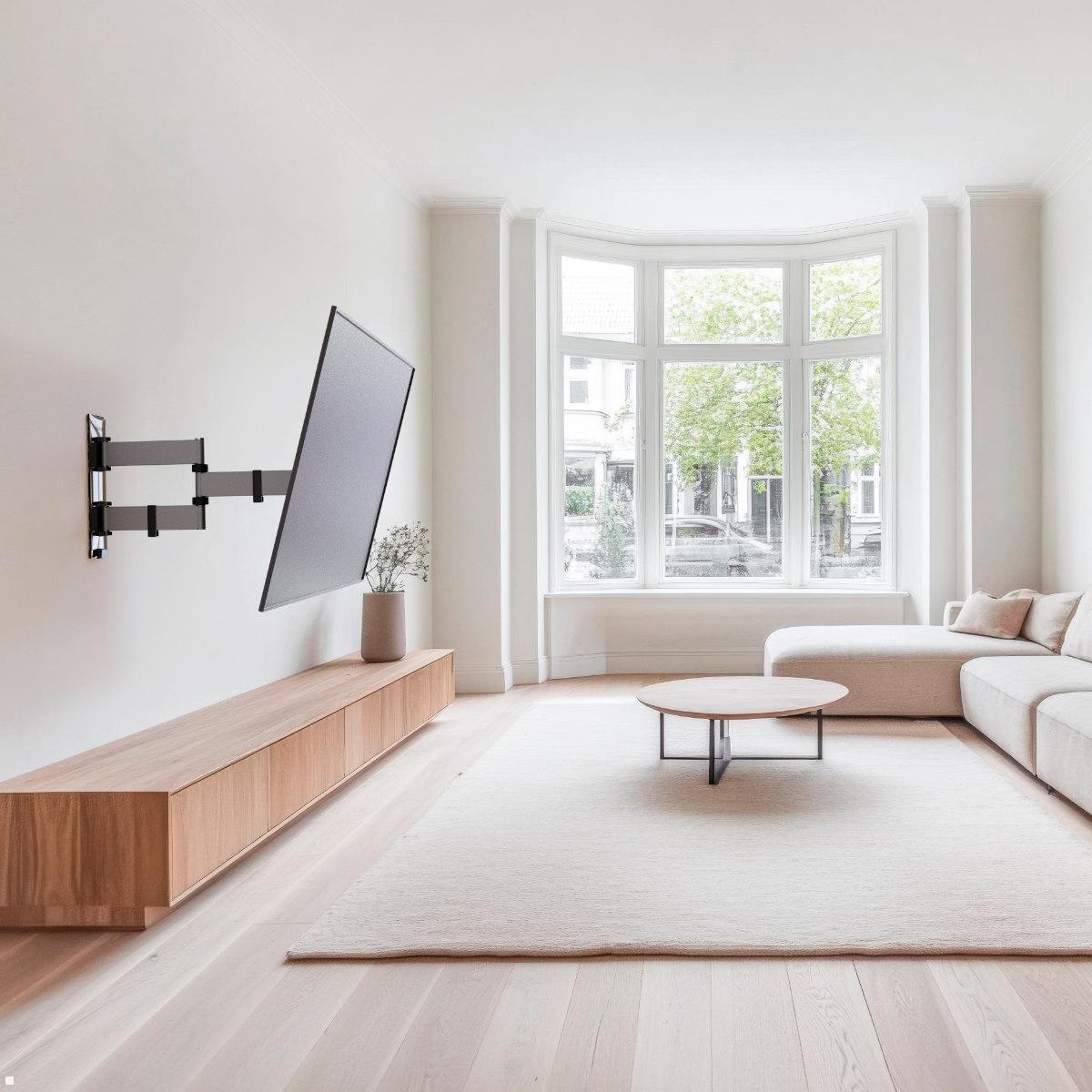 Erard WAM 400TW3 neigbare, schwenkbare TV Wandhalterung 40 - 80 Zoll vielseitige Einstellmöglichkeiten