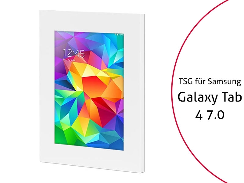 TabLines TSG017W Tablet Schutzgehäuse für Samsung Tab 4 7.0, weiß TabLines TSG017W Tablet Schutzgehäuse für Samsung Tab 4 7.0, weiß