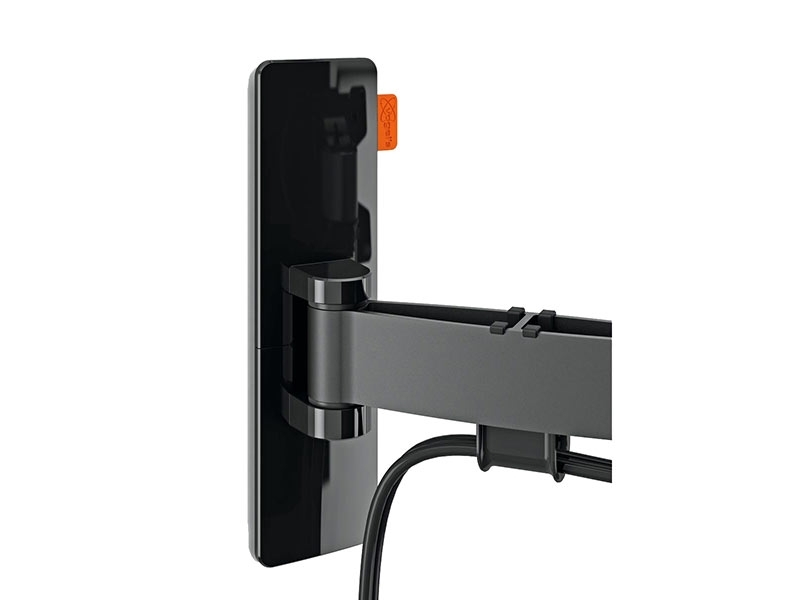 Vogels WALL 3245 TV Wandhalterung schwenkbar 32-55Zoll, schwarz Kabelführung