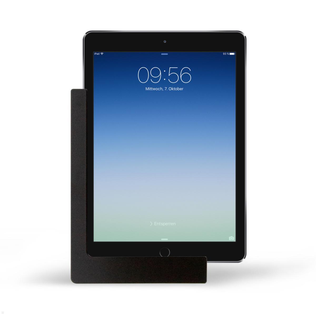 TabLines TWP017B Wandhalterung für Apple iPad 9.7 (5./6. Gen.), schwarz, Hochformat TabLines TWP017B Wandhalterung für Apple iPad 9.7 (5./6. Gen.), schwarz, Hochformat