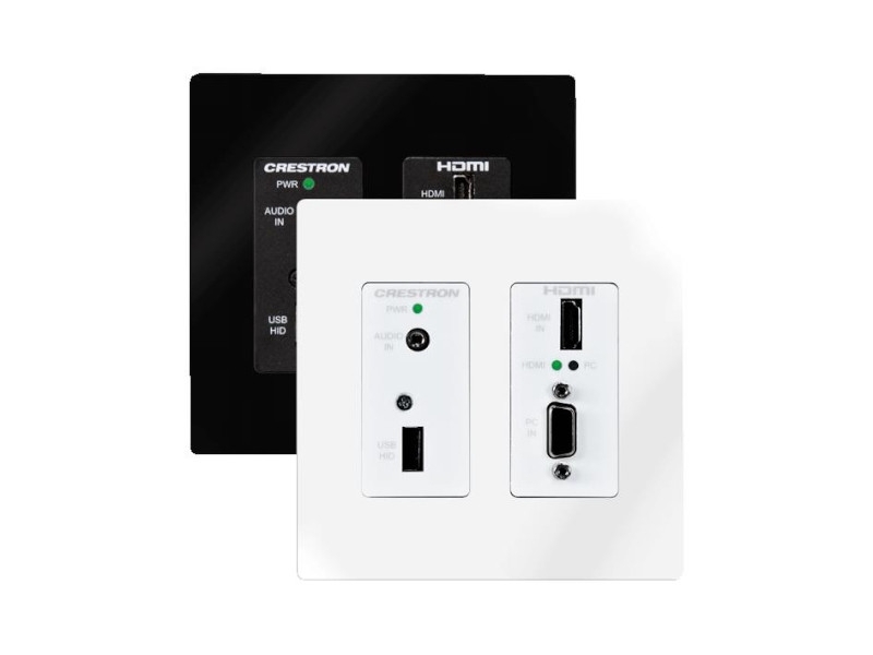 Crestron DigitalMedia Sender 8G CAT Wandmontage, weiß Farbwahl 