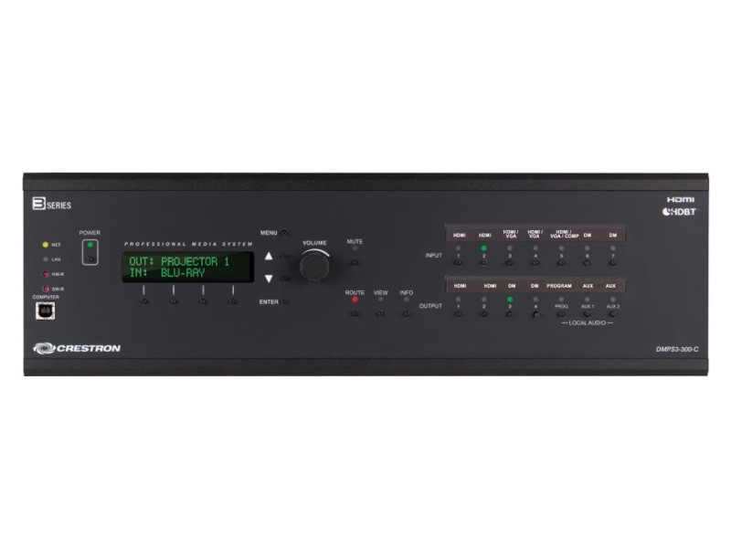 Crestron DigitalMedia Präsentationssystem 300-C Serie-3 Front