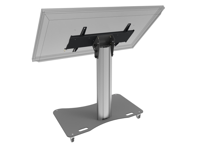 SmartMetals mobiler Monitor Trolley 90 Zoll neigbar 950mm mit VESA Halterung (nicht enthalten)