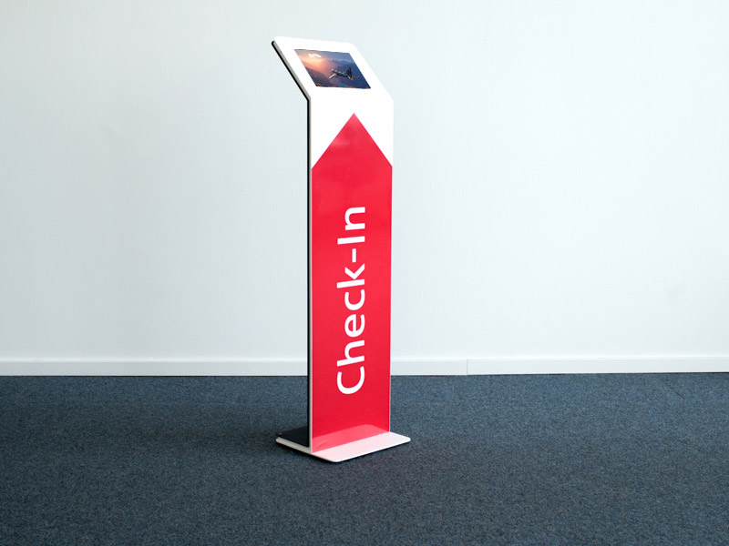 TabLines TBS092 Design Tabletständer quer mit Akku Samsung Tab S6 Check-In Flughafen TabLines TBS092 Design Tabletständer quer mit Akku Samsung Tab S6 Check-In Flughafen