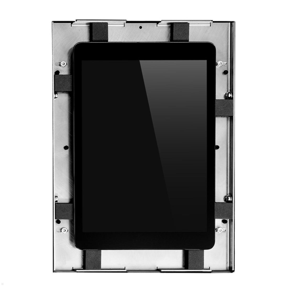 Apple iPad Pro 12.9 Tablethalterung für Wandeinbau, TWE098B, Inlay mit Tablet Apple iPad Pro 12.9 Tablethalterung für Wandeinbau, TWE098B, Inlay mit Tablet