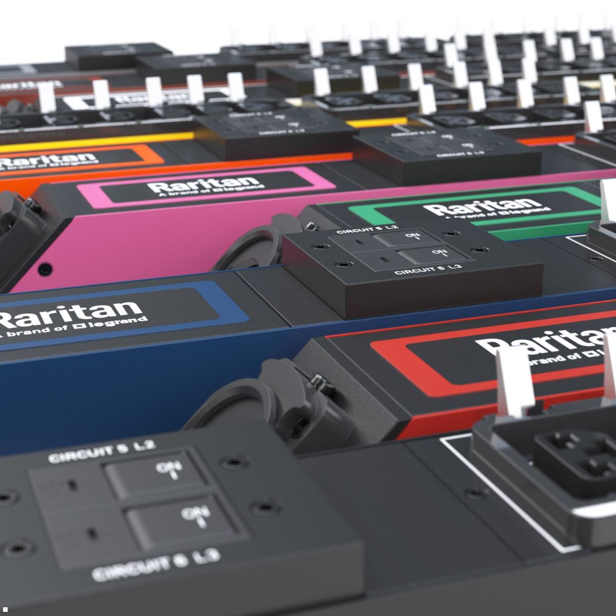 Legrand Raritan iX Rack-PDU 0U mit 18xC13 / 18xHDOT Cx, 3-phasig 400V 32A, Input Metered/Switched (PX4-2699-E7V2), PDU Outlet Switching