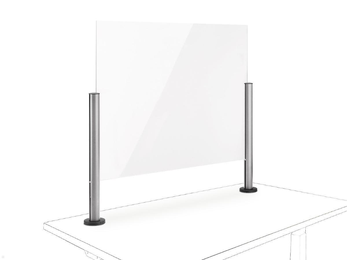 Novus POS Protect Trennwand Durchschraub 75x50 cm (854+0209+000), silber