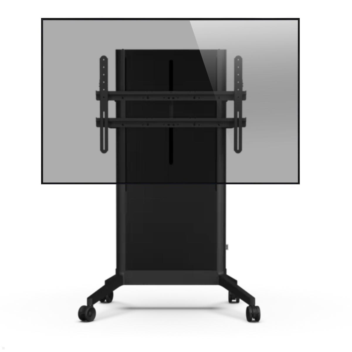 SMS EVER620 mobiler elektrischer TV Ständer 98 Zoll, MDF Cover schwarz (16-011-1E-M) SMS EVER620 mobiler elektrischer TV Ständer 98 Zoll, MDF Cover schwarz (16-011-1E-M)