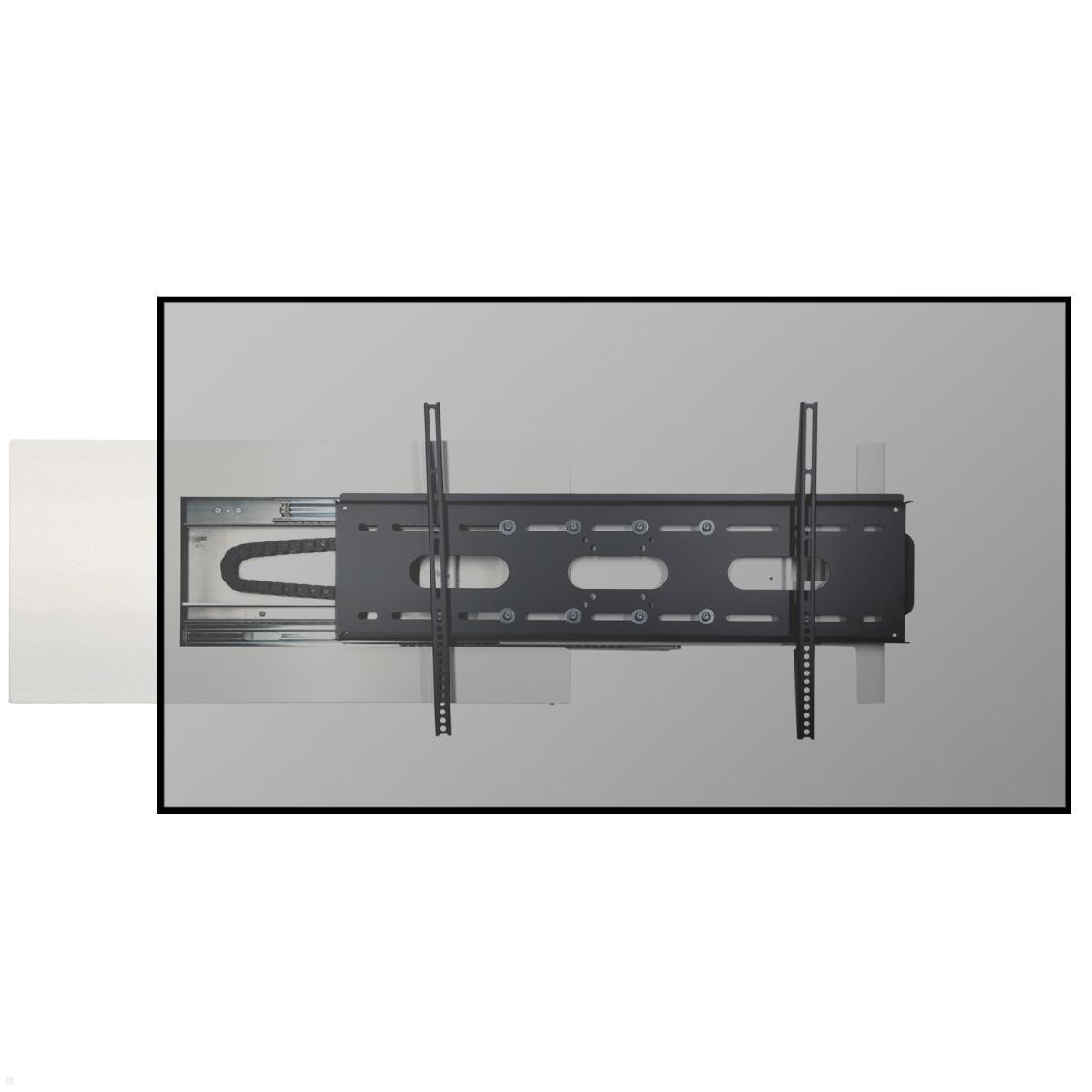 MonLines MOVE MWS TV Wandhalterung auf Führungsschiene seitlich verschiebbar