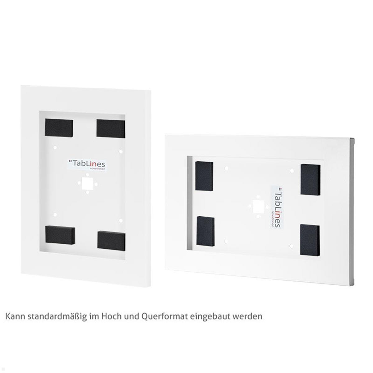 TabLines TSG069W Tablet Schutzgehäuse für Apple iPad 10.2 (7./8./9. Gen.), weiß, Hochformat / Querformat TabLines TSG069W Tablet Schutzgehäuse für Apple iPad 10.2 (7./8./9. Gen.), weiß, Hochformat / Querformat