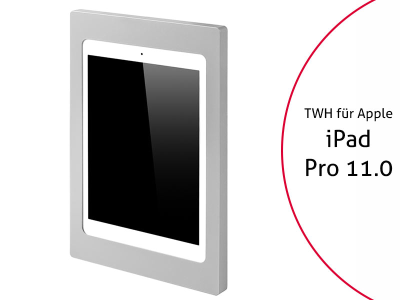 TabLines TWH022S Tablet Wandhalterung für Apple iPad Pro 11.0 Zoll, silber TabLines TWH022S Tablet Wandhalterung für Apple iPad Pro 11.0 Zoll, silber