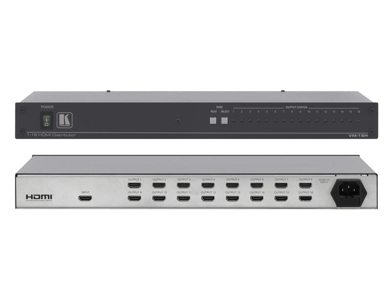 Kramer VM-16H 1:16 HDMI Distribution Amplifier Kramer VM-16H 1:16 HDMI Distribution Amplifier