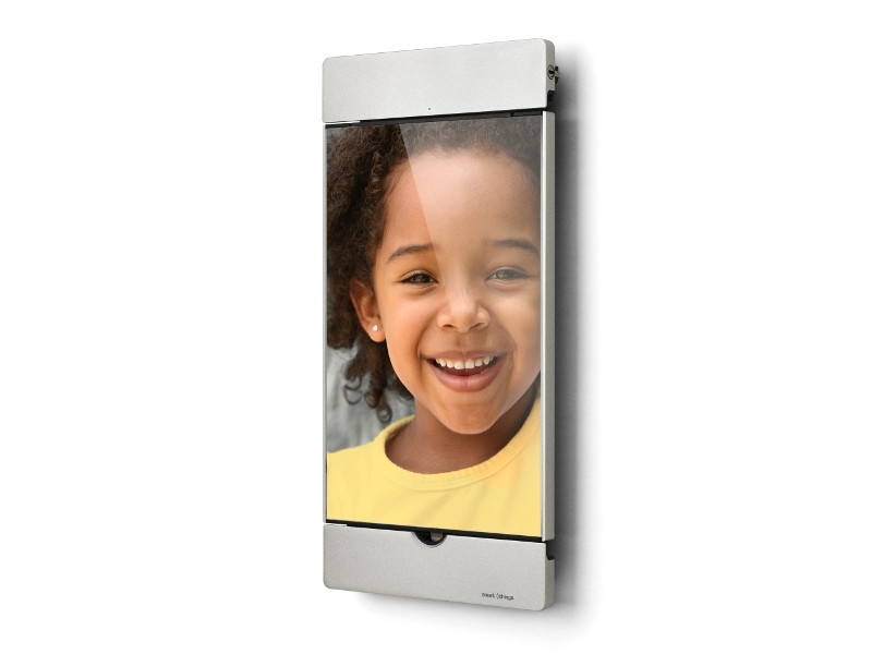 smart things sDock Mini 4 iPad Wandhalterung silber Foto Hochformat