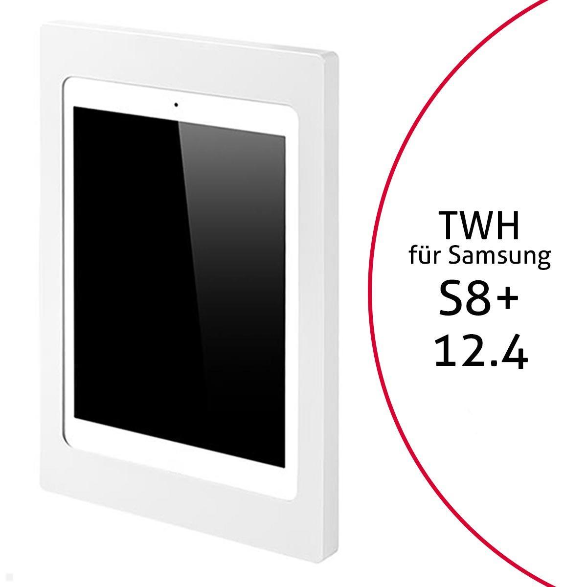 TabLines TWH040W Tablet Wandhalterung für Samsung Tab S8+ 12.4, weiß TabLines TWH040W Tablet Wandhalterung für Samsung Tab S8+ 12.4, weiß