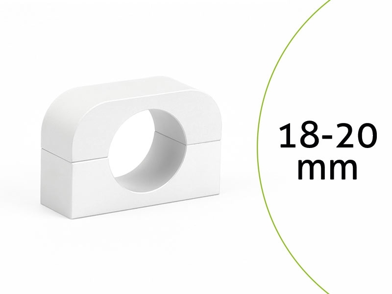 MonLines MBR20W Befestigungsring für Säulen 18-20mm weiß MonLines MBR20W Befestigungsring für Säulen 18-20mm weiß
